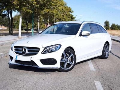 Usado Mercedes C220 170 CV (125 kW) 2016 Blanco Familiar