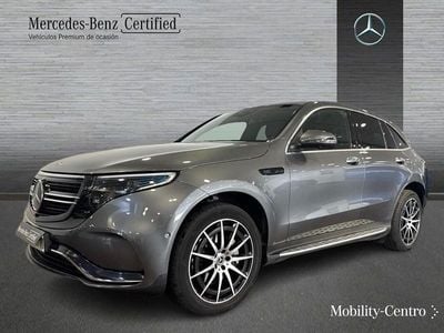 Usado Mercedes EQC400 300 kW (408 CV) 2021 Gris selenita metalizado SUV