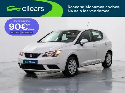 Usado Seat Ibiza CONNECT 75 CV (55 kW) 2017 Blanco Berlina