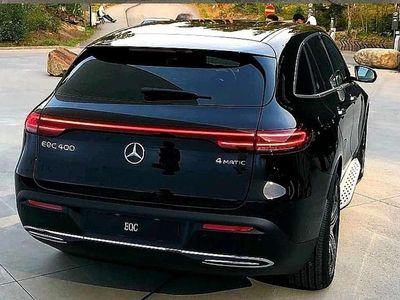 Usado Mercedes EQC400 300 kW (408 CV) 2021 Negro SUV
