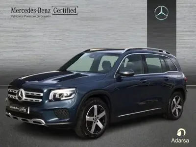 Usado Mercedes GLB200 163 CV (119 kW) 2022 Azul denim SUV