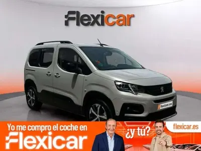 Usado Peugeot Rifter GT 131 CV (96 kW) 2021 Beige Monovolumen