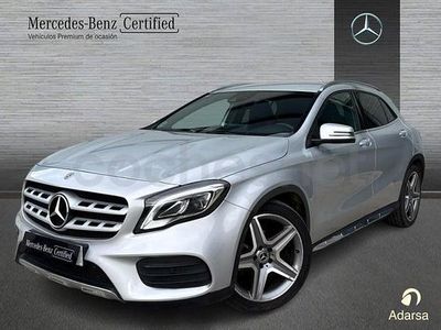 Usado Mercedes GLA200 AMG line 136 CV (100 kW) 2018 Gris / plata SUV