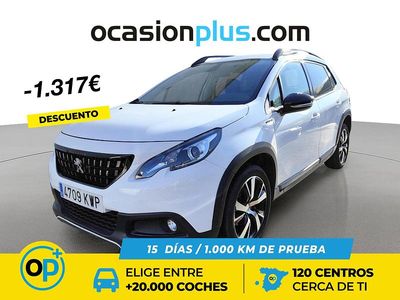 Usado Peugeot 2008 GT-line 120 CV (88 kW) 2019 Blanco SUV