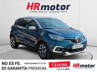 Usado Renault Captur Zen 110 CV (80 kW) 2017 Azul SUV