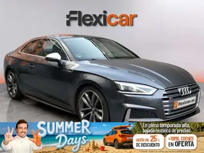 Usado Audi S5 354 CV (260 kW) 2018 Gris Coupe