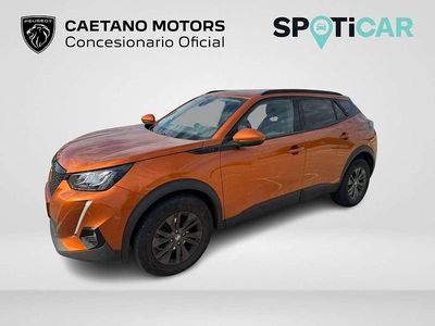 Usado Peugeot 2008 Style 101 CV (74 kW) 2021 Naranja SUV
