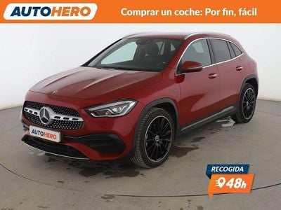Usado Mercedes GLA250 AMG line 218 CV (160 kW) 2020 Rojo SUV