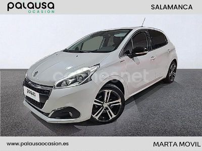 Usado Peugeot 208 GT-line 110 CV (80 kW) 2015 Blanco Utilitario