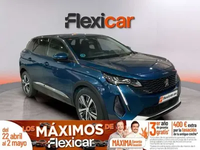 Usado Peugeot 3008 Active 131 HP (96 kW) 2021 Azul SUV