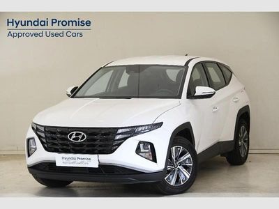 Atlas white Usado 2024 Hyundai Tucson SUV | 23.990 € (Precio justo)
