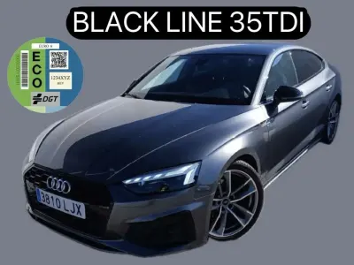 Usado Audi A5 Sportback S-Line 163 CV (119 kW) 2020 Gris Utilitario