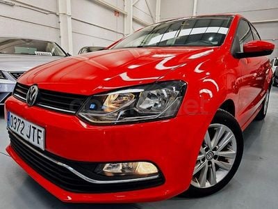 Usado VW Polo Advance 90 CV (66 kW) 2016 Rojo Berlina