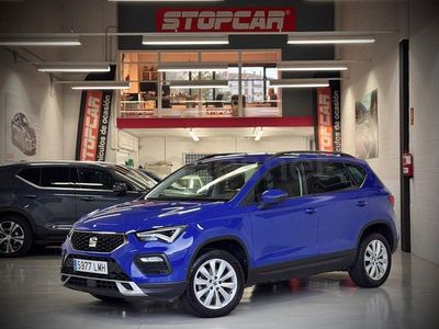Usado Seat Ateca Style 110 CV (80 kW) 2021 Azul SUV