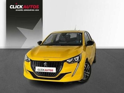 Usado Peugeot 208 Allure 101 CV (74 kW) 2022 Amarillo Utilitario