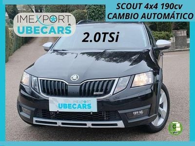 Usado Skoda Octavia 190 CV (139 kW) 2020 Negro SUV