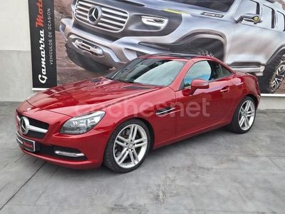 Granate Usado 2015 Mercedes SLK250 Descapotable | 22.500 €