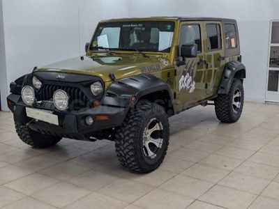 Usado Jeep Wrangler Unlimited Rubicon 177 CV (130 kW) 2008 Negro SUV