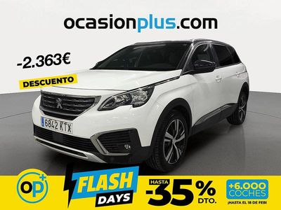 Usado Peugeot 5008 Allure 130 CV (95 kW) 2019 Blanco Monovolumen