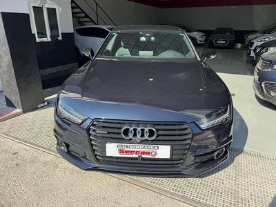 Usado Audi A7 Sportback S-Line 272 CV (200 kW) 2017 Azul Utilitario