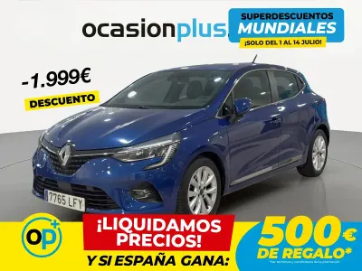 Usado Renault Clio Zen 100 CV (73 kW) 2020 Azul