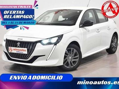 Usado Peugeot 208 Active 101 CV (74 kW) 2021 Blanco Utilitario