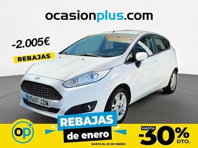 Blanco Usado 2017 Ford Fiesta Trend Utilitario | 9445 € (Precio justo)