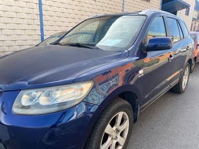Azul Usado 2007 Hyundai Santa Fe Style SUV | 9500 €