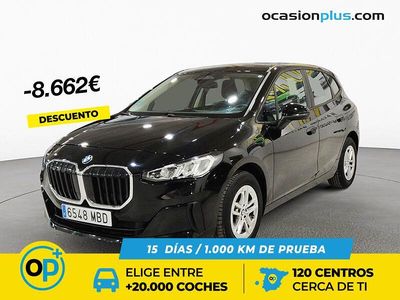Negro Usado 2022 BMW 218 Active Tourer Monovolumen | 23.790 € (Precio justo)
