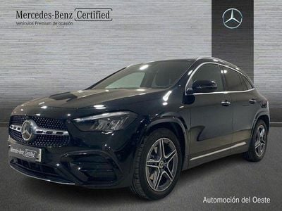 Usado Mercedes GLA250 AMG line 218 CV (160 kW) 2025 Negro noche SUV