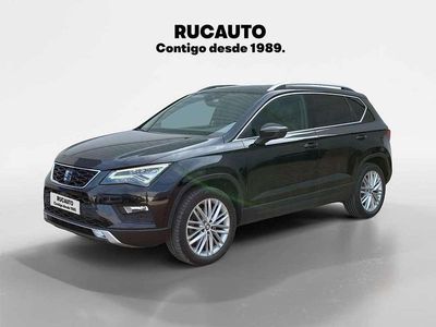 Usado Seat Ateca 4Drive 190 CV (139 kW) 2016 Negro SUV