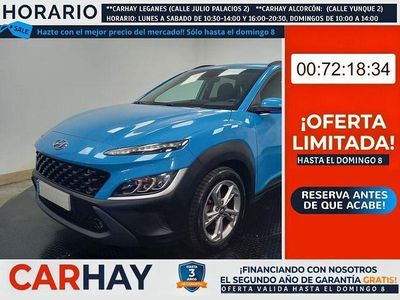Usado Hyundai Kona 121 CV (88 kW) 2022 Azul SUV