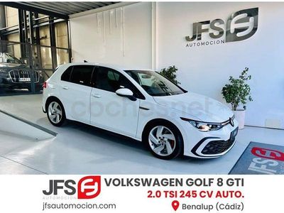 Usado VW Golf VIII GTI 245 CV (180 kW) 2022 Blanco Berlina