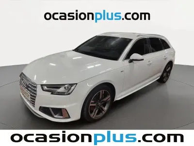 Usado Audi A4 S-Line 150 CV (110 kW) 2019 Blanco Familiar