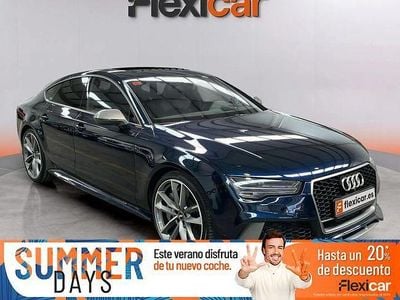 Usado Audi RS7 Sportback 605 CV (444 kW) 2017 Azul Utilitario