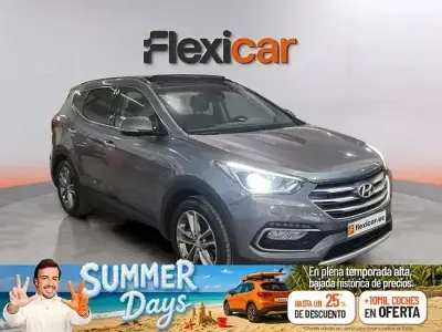 Usado Hyundai Santa Fe Style 200 CV (147 kW) 2016 Gris SUV