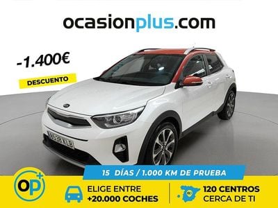 Usado Kia Stonic 110 CV (80 kW) 2018 Blanco SUV