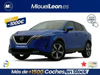 Usado Nissan Qashqai N-Connecta 140 CV (102 kW) 2022 Azul SUV