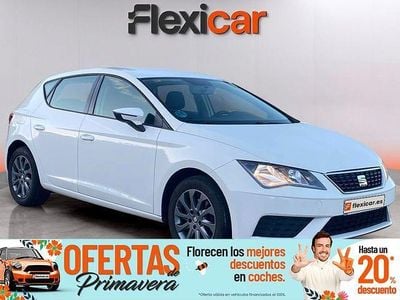 Usado Seat Leon Style 115 CV (84 kW) 2019 Blanco Berlina