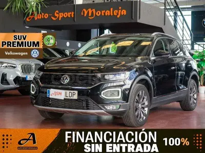 Usado VW T-Roc Sportline 190 CV (139 kW) 2020 Negro SUV