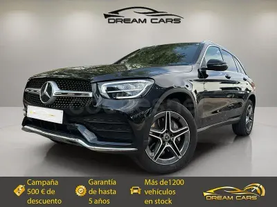 Usado Mercedes GLC300e 306 CV (225 kW) 2022 Negro SUV