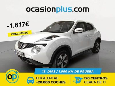 Usado Nissan Juke N-Connecta 112 CV (82 kW) 2019 Blanco SUV