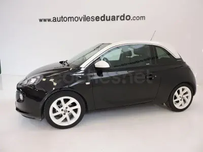 Usado Opel Adam Slam 100 CV (73 kW) 2017 Negro Utilitario