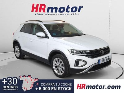 Blanco Usado 2022 VW T-Roc Life SUV | 21.949 € (Precio justo)
