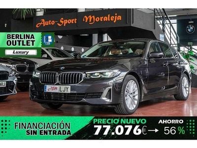 Usado BMW 530e Comfort Edition 292 CV (214 kW) 2020 Gris Berlina