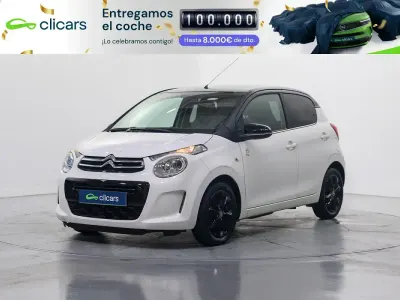 Usado Citroën C1 Origins 72 CV (52 kW) 2019 Blanco Utilitario