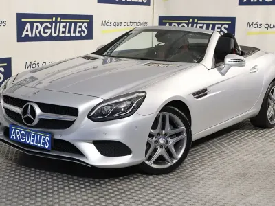 Usado Mercedes SLC300 245 CV (180 kW) 2016 Gris metalizado
