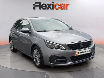 Usado Peugeot 308 Style 131 CV (96 kW) 2020 Gris Utilitario