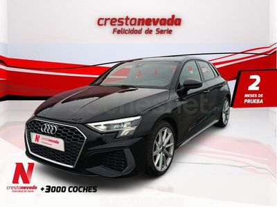 Usado Audi A3 S-Line 150 CV (110 kW) 2023 Negro Berlina