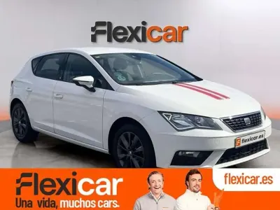 Usado Seat Leon ST Style 116 CV (85 kW) 2019 Blanco Familiar